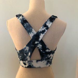 Fabletics tie dyed sports bra